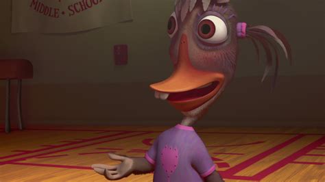 chicken little abby mallard|ugly girl from chicken little.